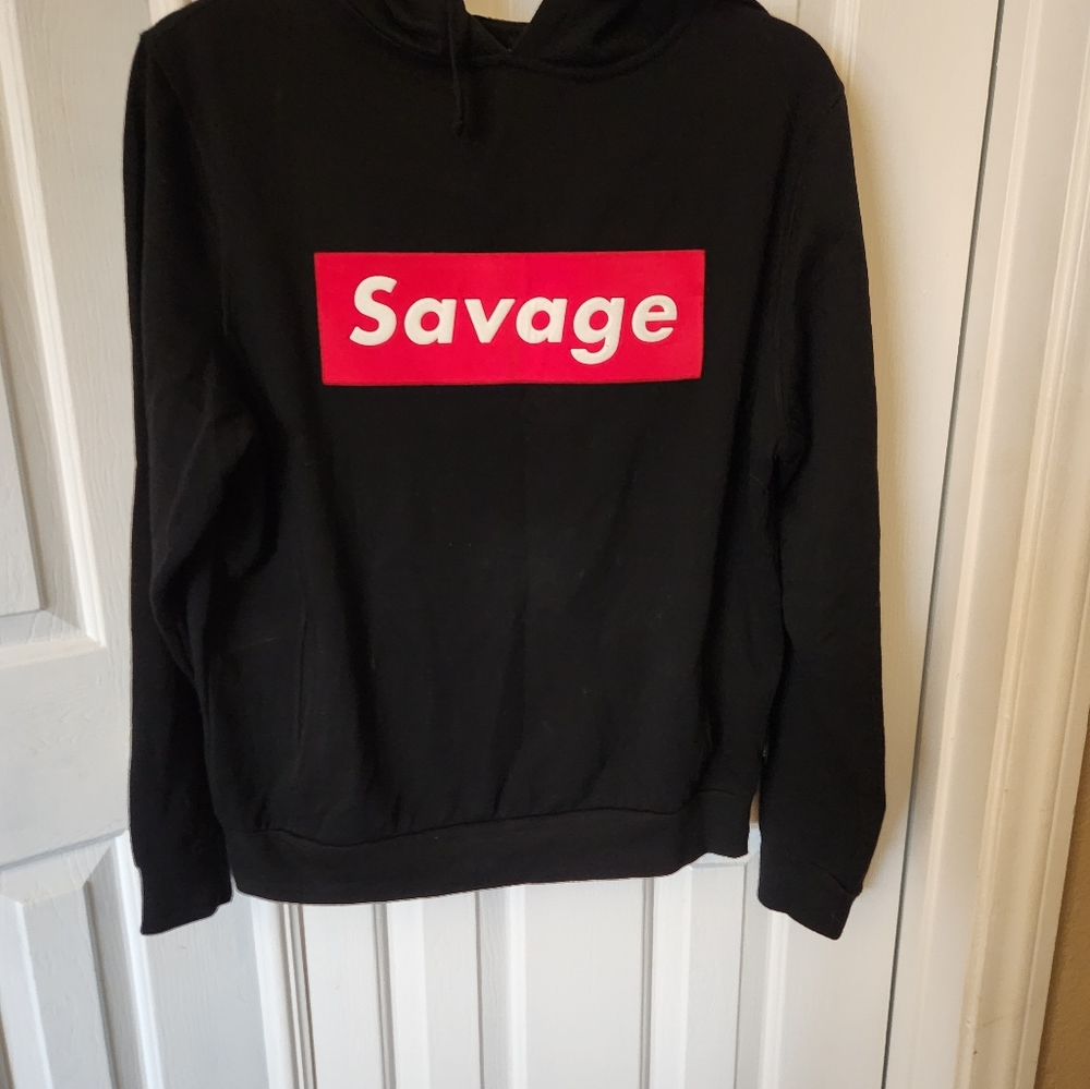 Men Ring of Fire hoodie sz M